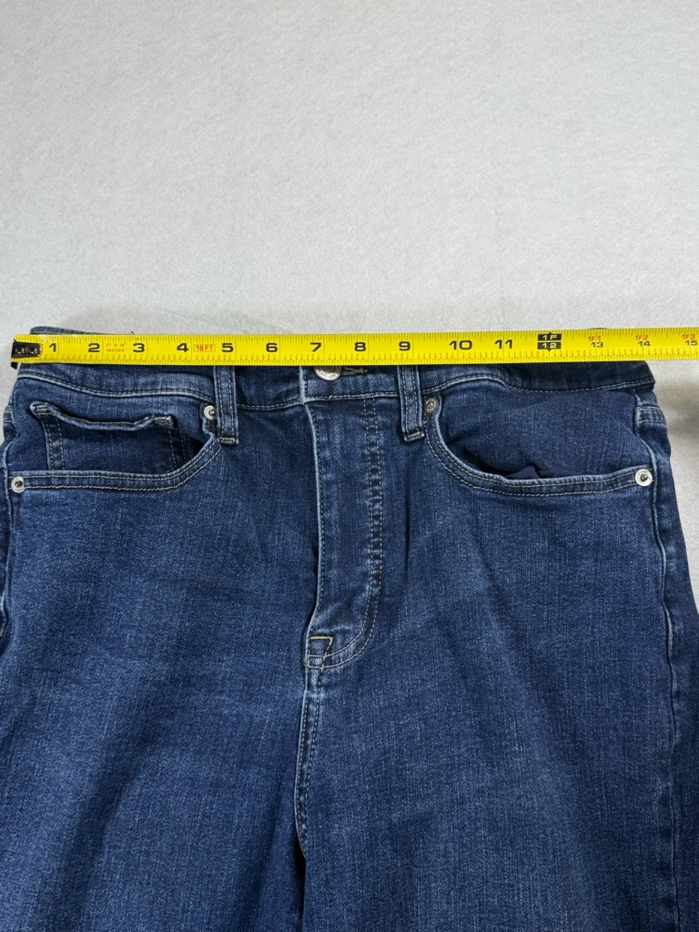Lucky Brand Jeans High Rise Flare Stevie Medium Wash Size 10 - Picture 8 of 11